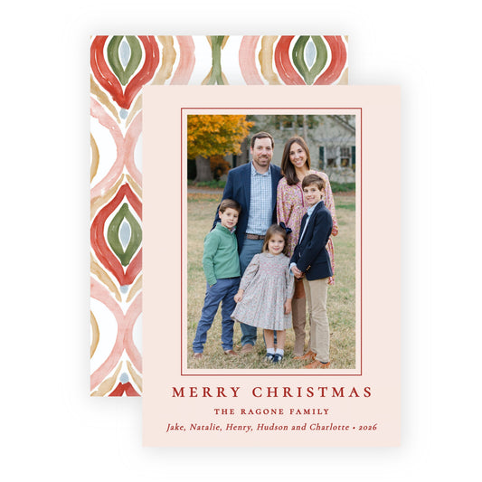 Christmas Photo Card - Merry Ogee 2