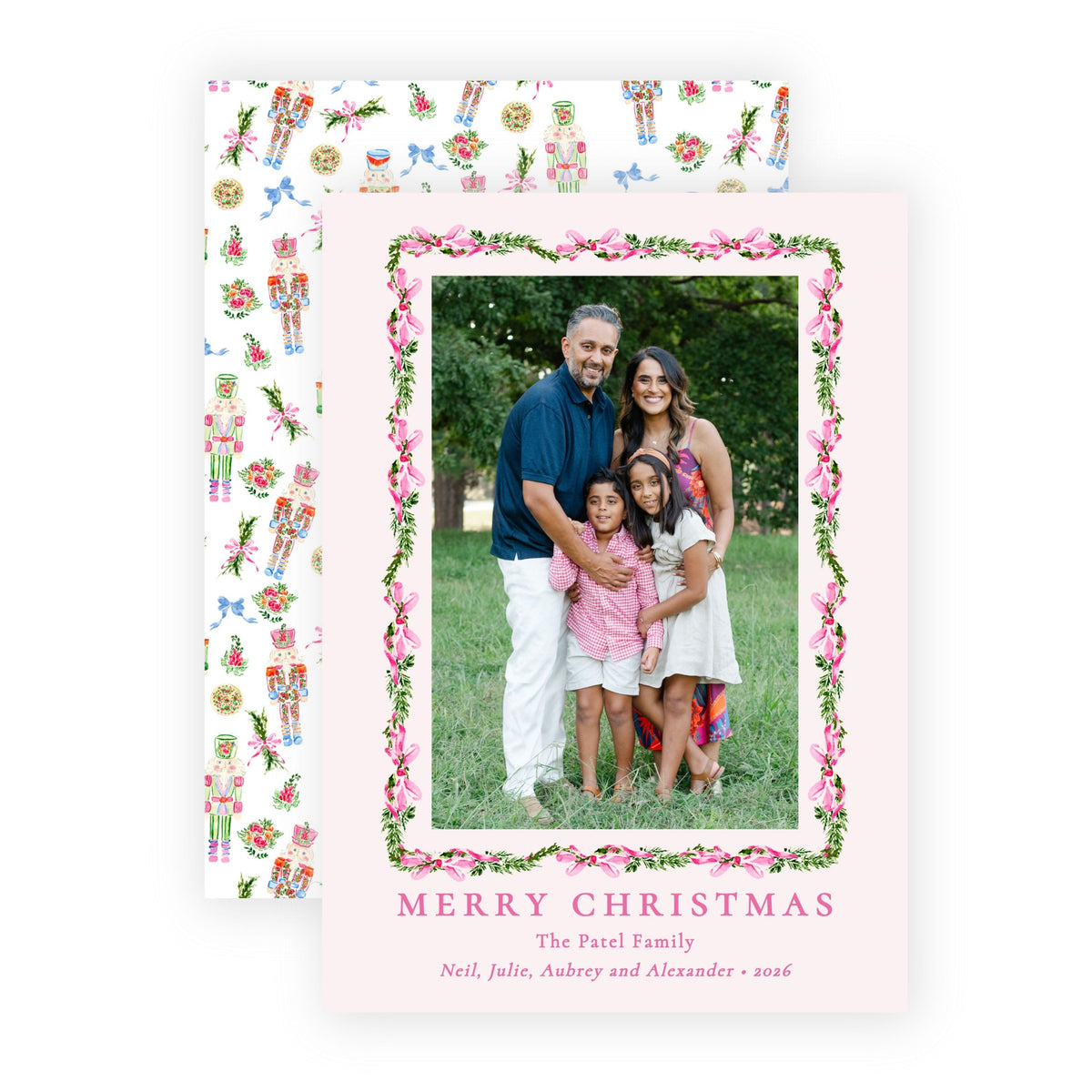 Christmas Photo Card - Nutcracker Noel 3