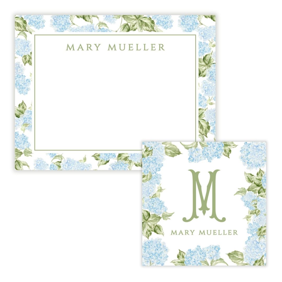 Holly's Hydrangeas Mother’s Day Stationery Gift Set (Custom Bundle)