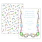 Gift Card Holder - School Supply Crest - READY TO SHIP