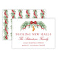 Christmas New Address Enclosure Cards - Traditional Glam