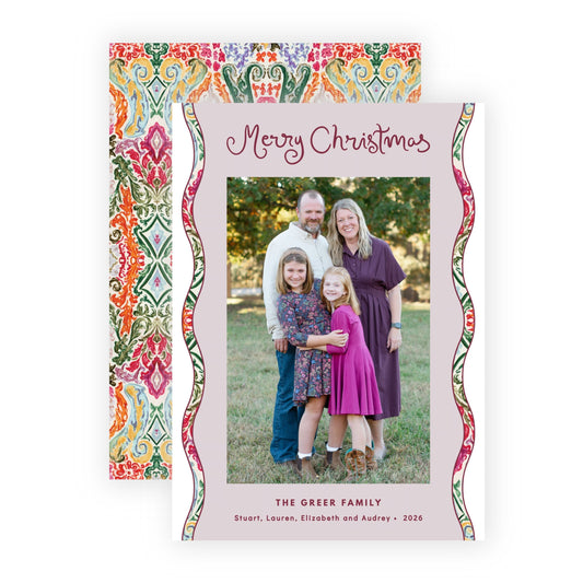 Christmas Photo Card - Sugar Plum 8
