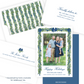 Christmas Address Labels - Big Bow Garland, Navy