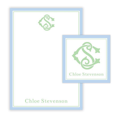Monogram Chic Personalized Stationery Gift Set (Custom Bundle)