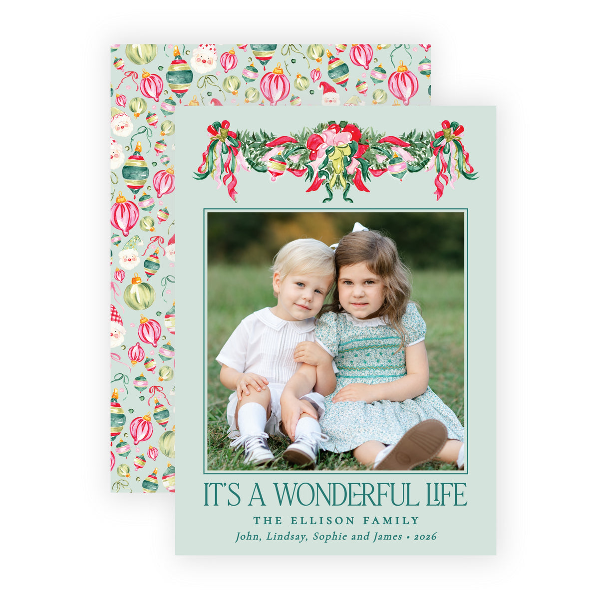 Christmas Photo Card - Very Merry Christmas 3