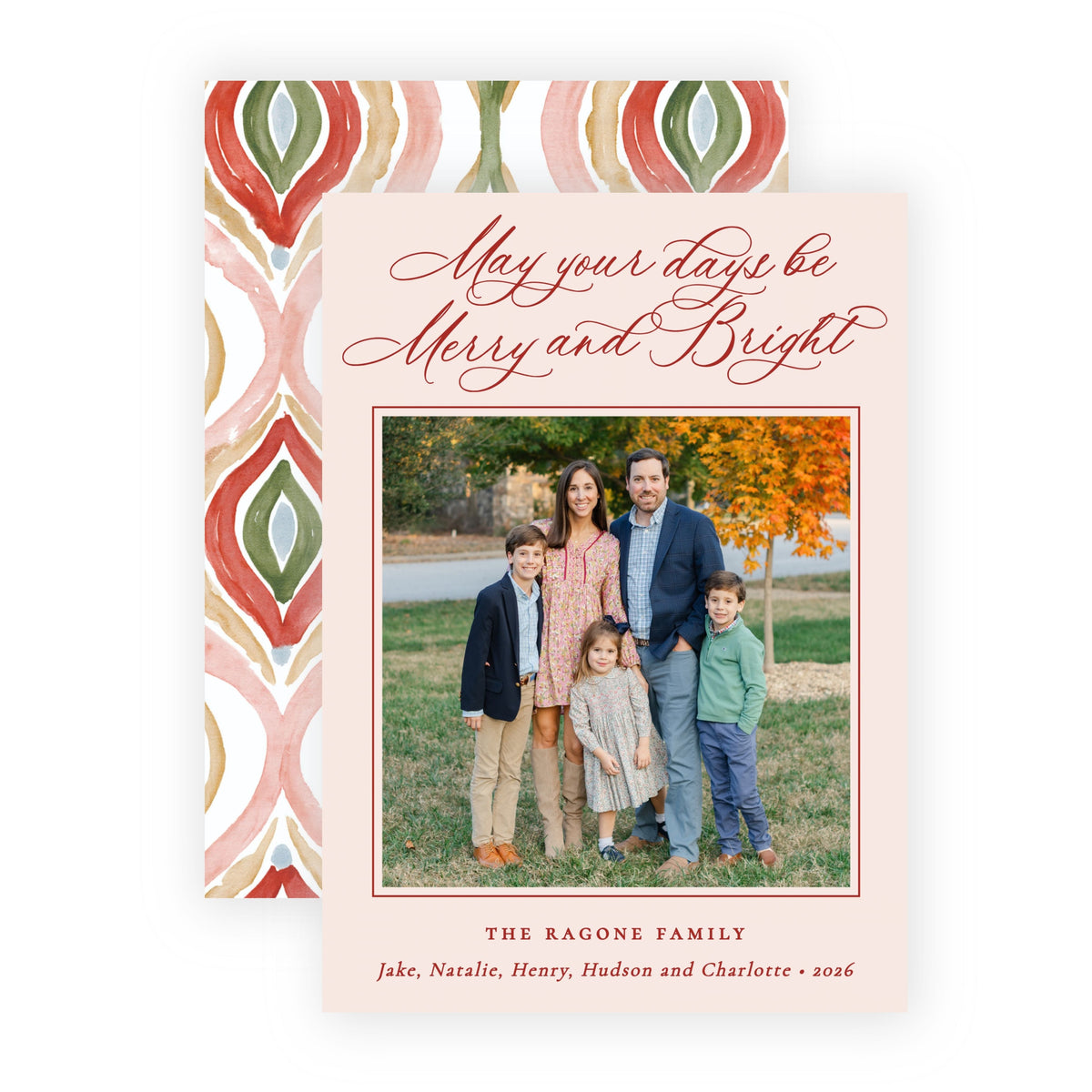 Christmas Photo Card - Merry Ogee 4