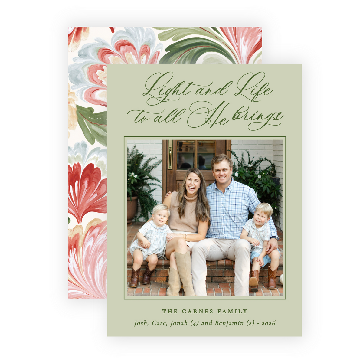 Christmas Photo Card - Merry Chintzmas 2