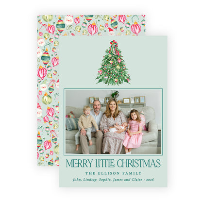 Christmas Photo Card - Very Merry Christmas 5