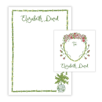 Secret Garden Personalized Stationery Gift Set (Custom Bundle)