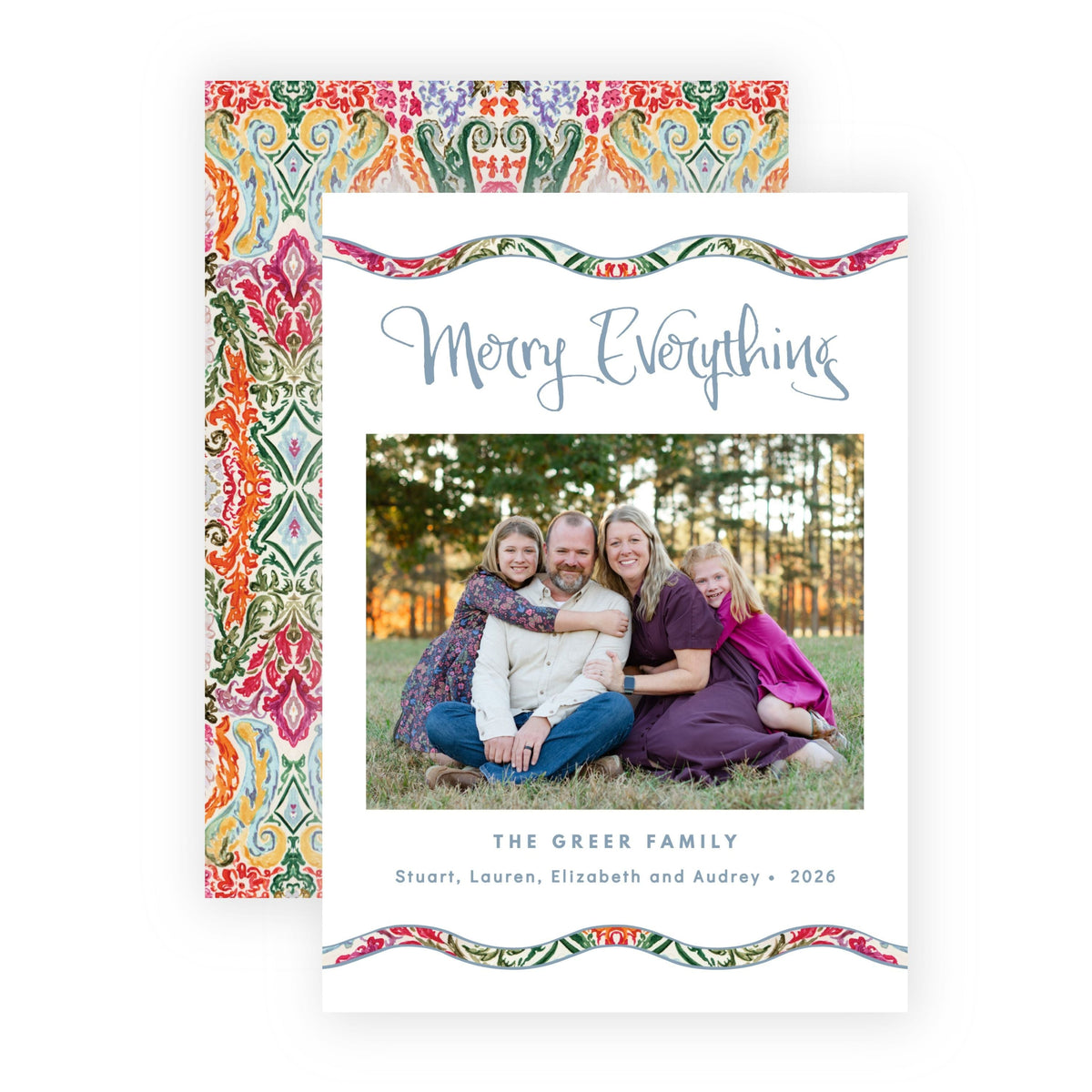 Christmas Photo Card - Sugar Plum 7