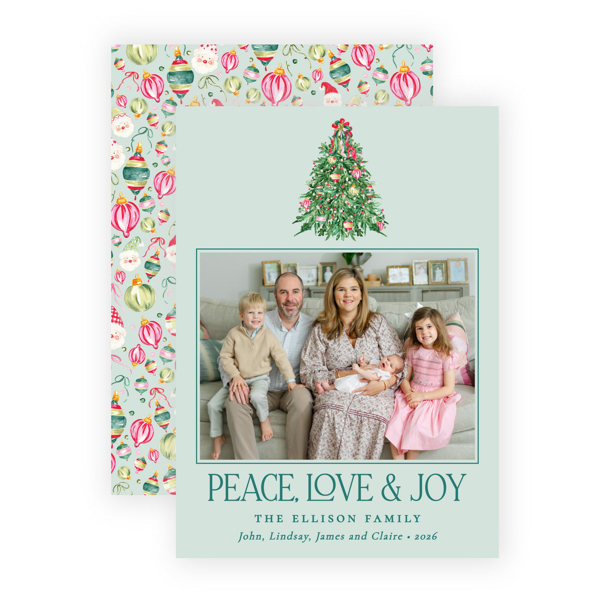 Christmas Photo Card - Very Merry Christmas 6