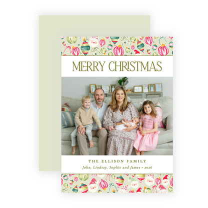 Christmas Photo Card - Very Merry Christmas 2