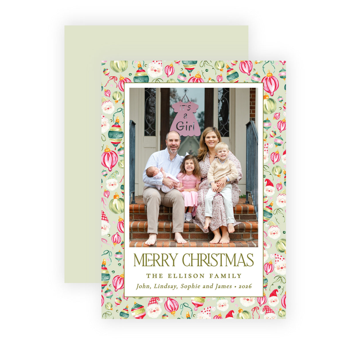 Christmas Photo Card - Very Merry Christmas 1