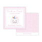 Kids Halloween Tags or Stickers - Candy Bucket (Pink)