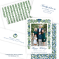 Holiday Gift Tags - Tied with a Bow Blue Tree - Arch Hang Tags