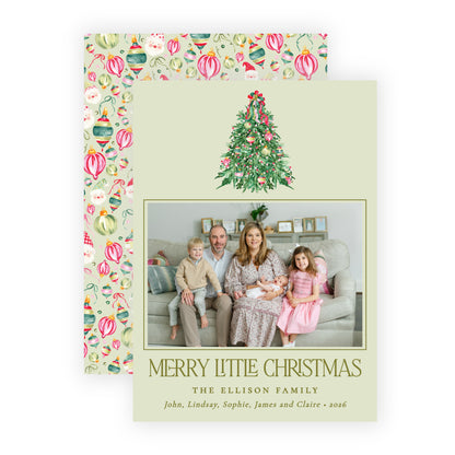 Christmas Photo Card - Very Merry Christmas 5