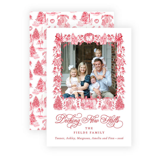 Christmas Photo Card - Scarlet Christmas 4