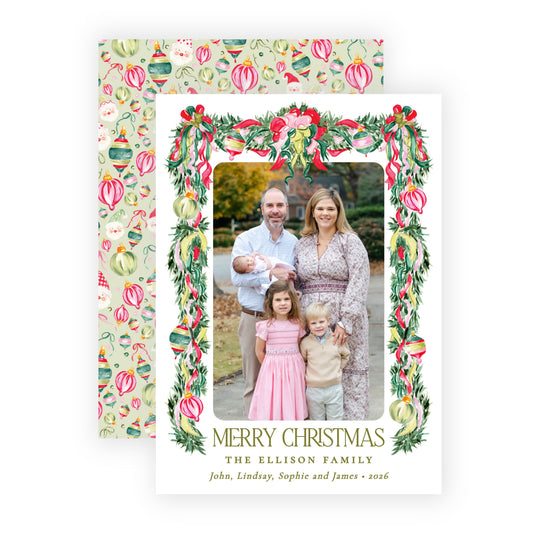 Christmas Photo Card - Very Merry Christmas 4