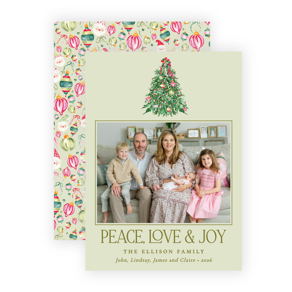 Christmas Photo Card - Very Merry Christmas 6