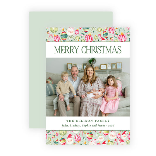 Christmas Photo Card - Very Merry Christmas 2