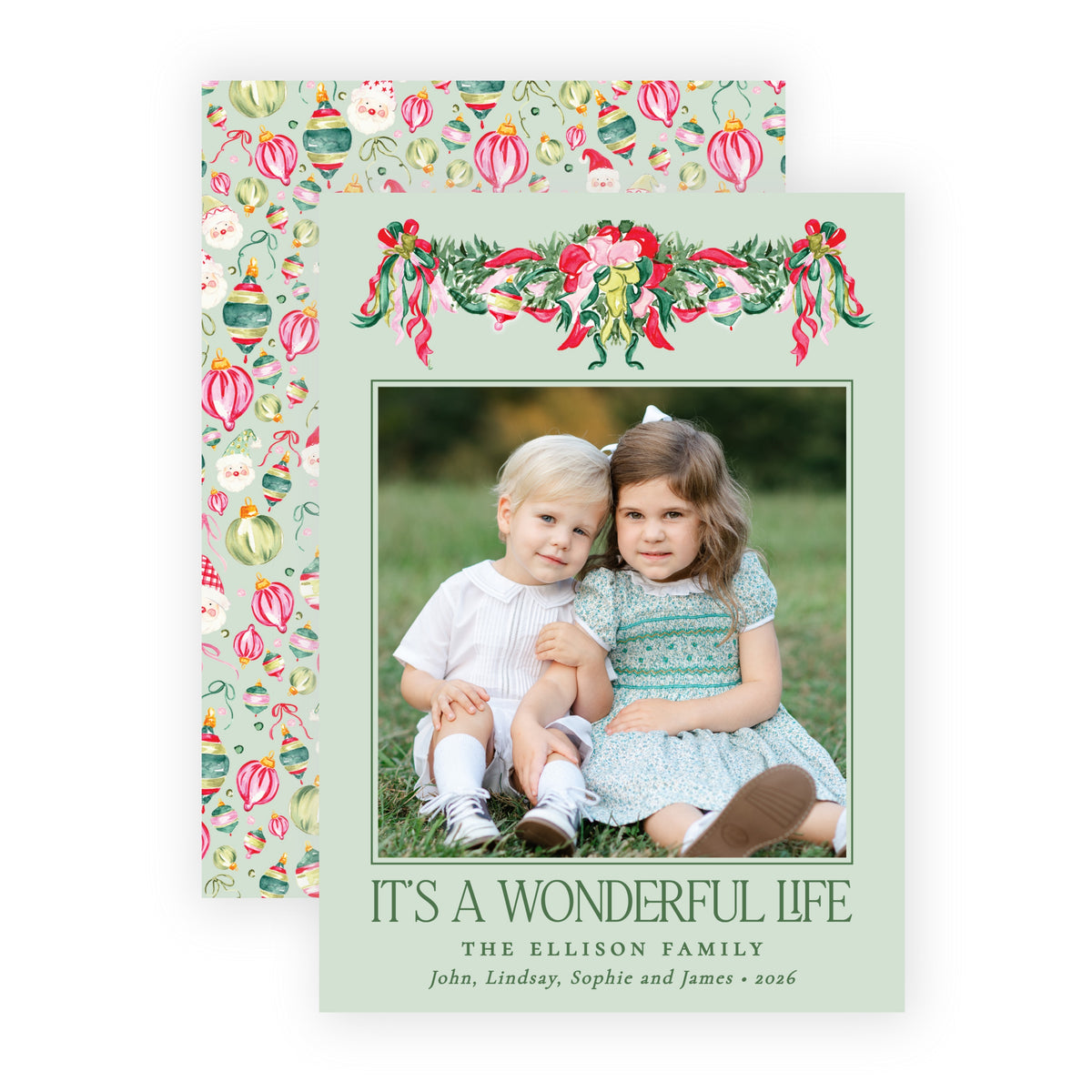 Christmas Photo Card - Very Merry Christmas 3
