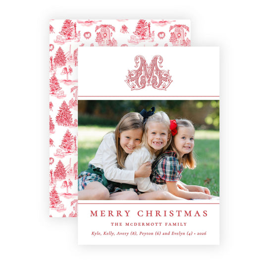 Christmas Photo Card - Scarlet Christmas 5