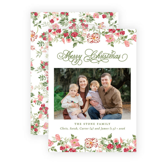 Christmas Photo Card - Berry Blush 5