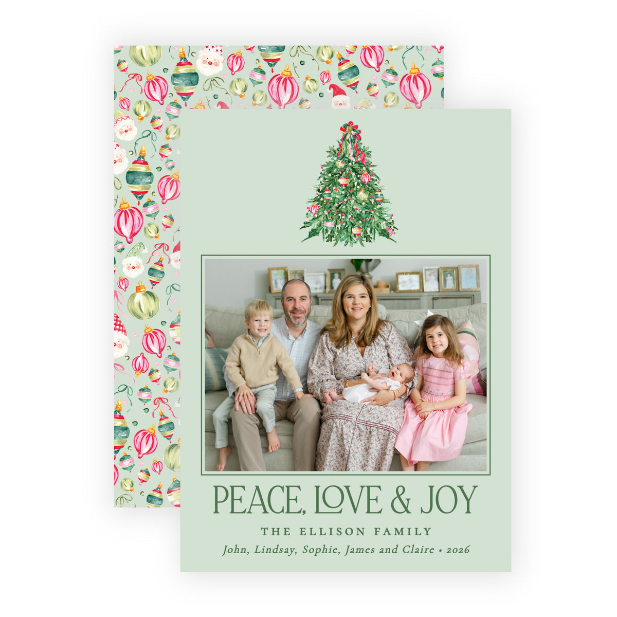 Christmas Photo Card - Very Merry Christmas 6