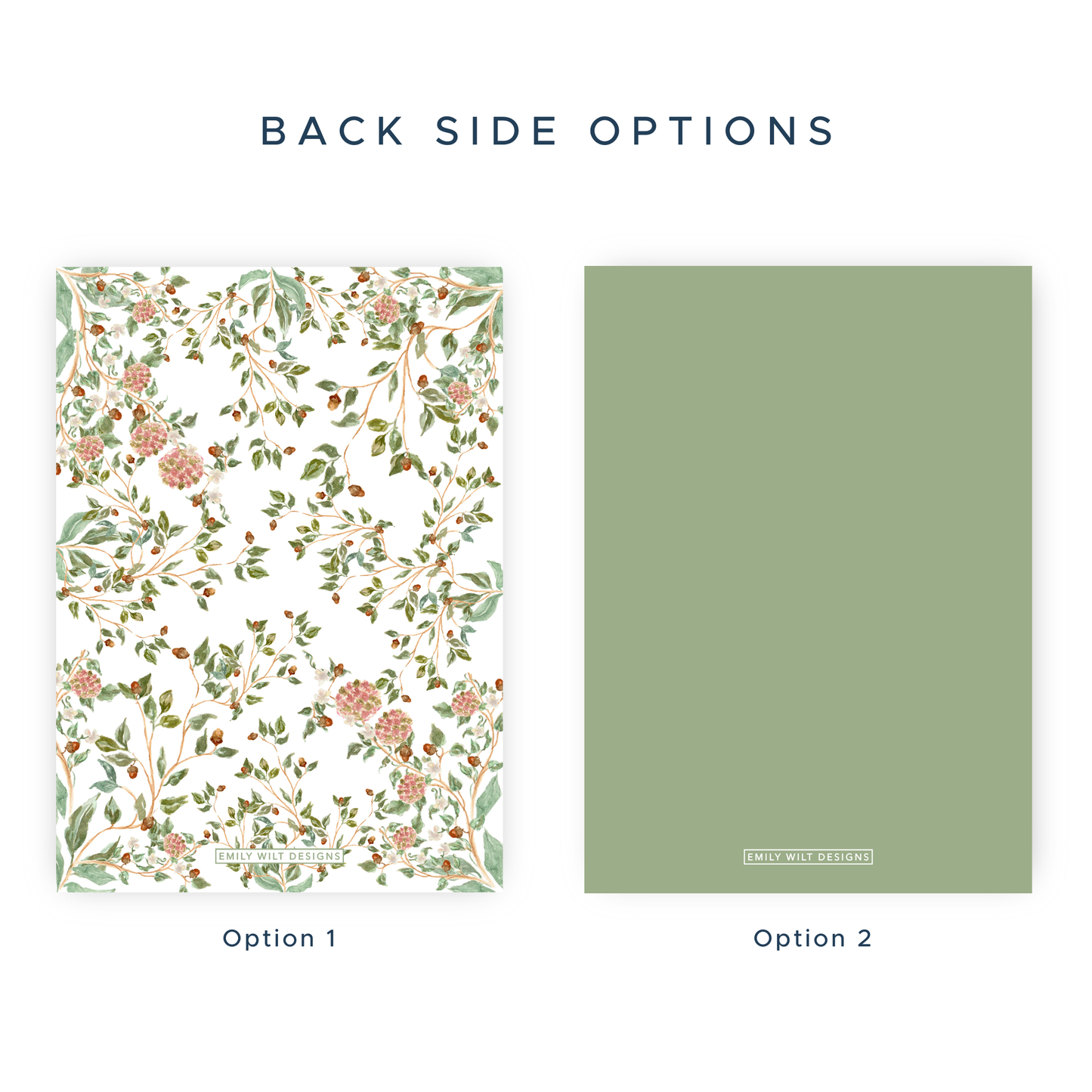 Christmas Photo Card - Winter Chinoiserie (Portrait)