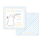 Kids Halloween Tags or Stickers - Bubbles (Blue)