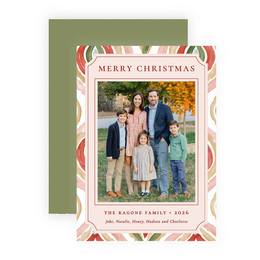 Christmas Photo Card - Merry Ogee 6