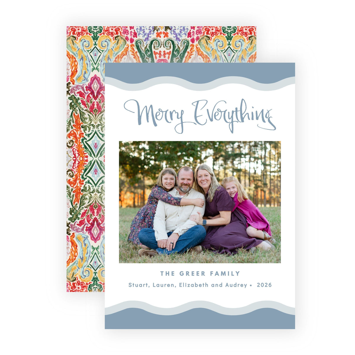Christmas Photo Card - Sugar Plum 7