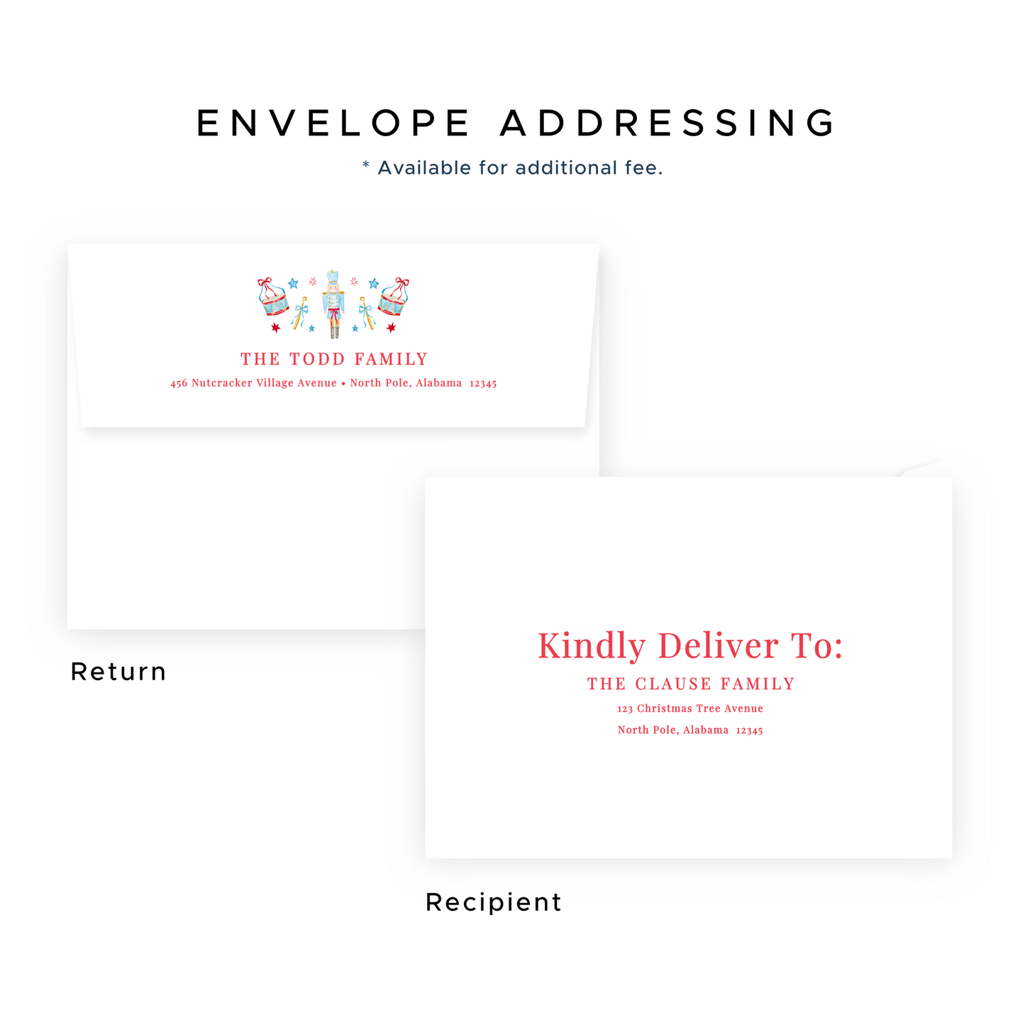 Christmas Photo Card - Santa's Soldiers, Blue - Portrait