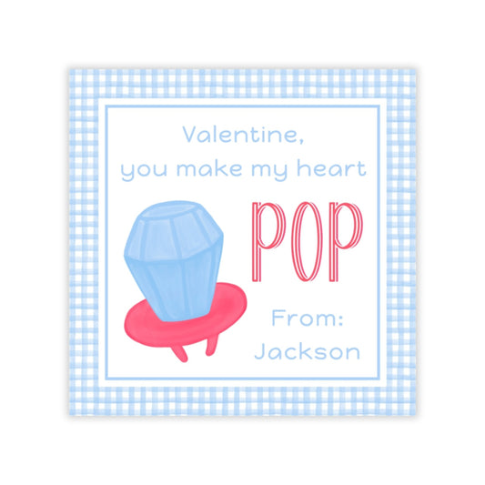 Gem Pop Valentine (Blue)