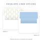 Christmas Photo Card - Delicate Stockings, Blue - Portrait