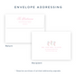 Christmas Photo Card - Delicate Stockings - Landscape - Birth Announcement
