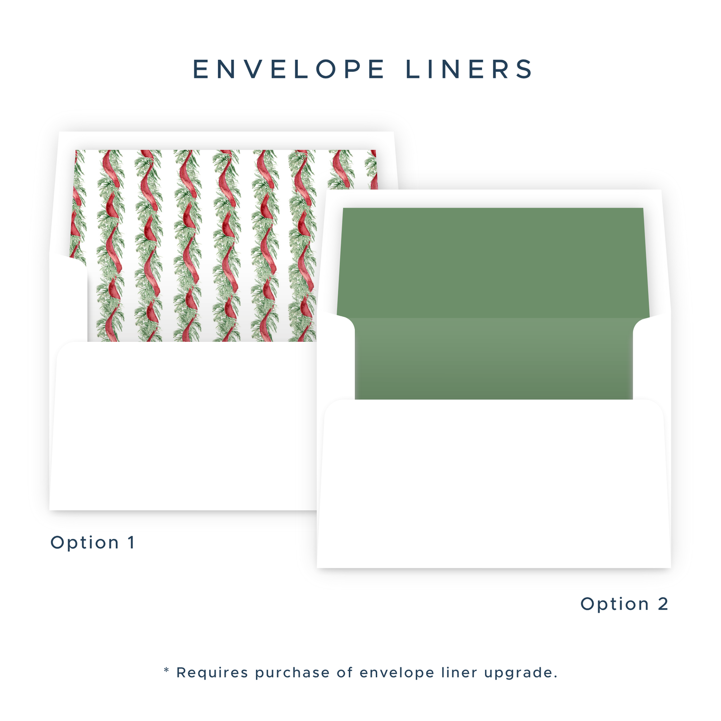 Christmas Photo Card - Traditional Glam (Portrait Photo)