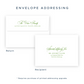 Christmas Photo Card - Decked with Bows Garland - Landscape
