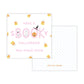 Kids Halloween Tags or Stickers - Book (Pink)