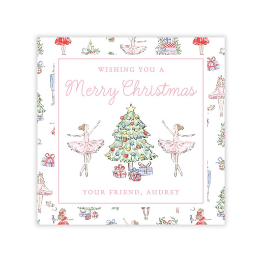 Holiday Gift Tags or Stickers for Kids - Nutcracker Ballet