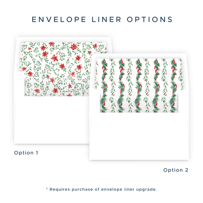 Christmas Photo Card - Yuletide - Portrait
