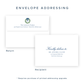 Christmas Photo Card - Tied with a Bow Wreath, Blue - Portrait