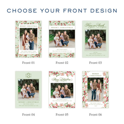 Christmas Photo Card - Berry Blush 3