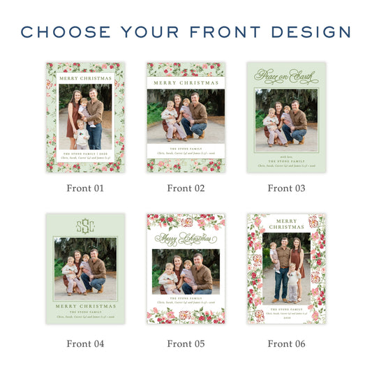 Christmas Photo Card - Berry Blush 2