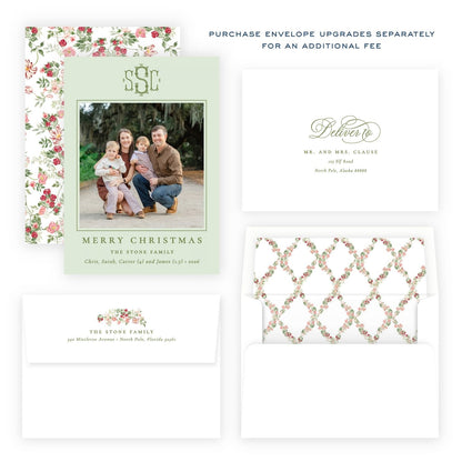 Christmas Photo Card - Berry Blush 3