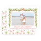 Christmas Photo Card - Holiday in the Sun, Red - Landscape