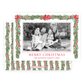 Christmas Photo Card - Big Bow Garland, Red (Portrait)