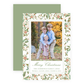 Christmas Photo Card - Winter Chinoiserie (Portrait)