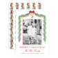 Christmas Photo Card - Traditional Glam (Portrait Photo)