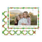 Christmas Photo Card - Decked with Bows Garland - Landscape